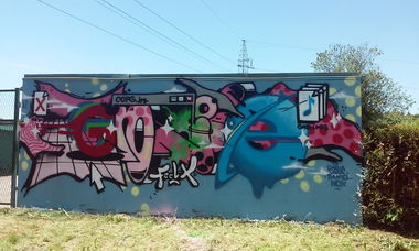 Graffiti Wall - Photo by GNIEw (2017)