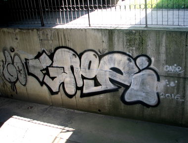 Graffiti Bombing - Photo by GNIEw (2016)