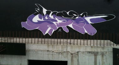 Graffiti Wall - Photo by GODSER - godser, piece, 2011 (2011)