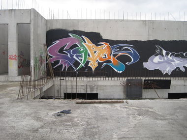 Graffiti Wall - Photo by GODSER - godser, piece, 2011 (2011)