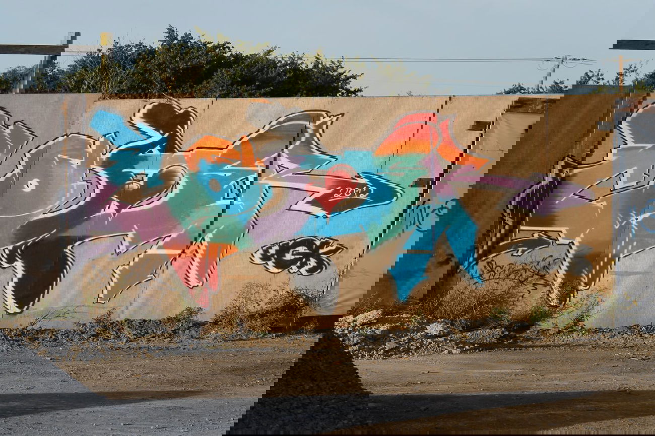 Graffiti Wall - Photo by GODSER - godser, ugk, piece2012 (2012)