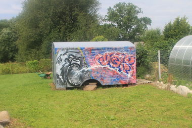 Graffiti Wall - Photo by GODSER - ugk, character, gorilla (2012)