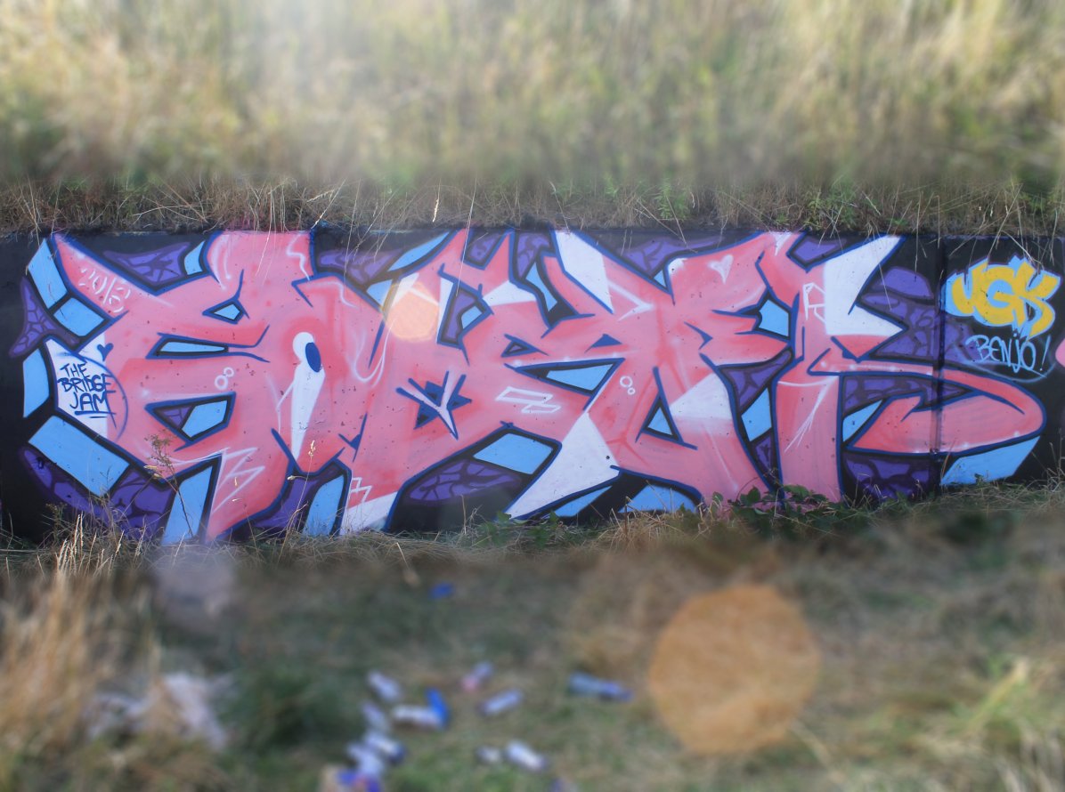 Graffiti Wall - Photo by GODSER - godser, piece, ugk (2013)