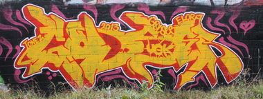 Graffiti Wall - Photo by GODSER - godser, piece, 2013 (2013)