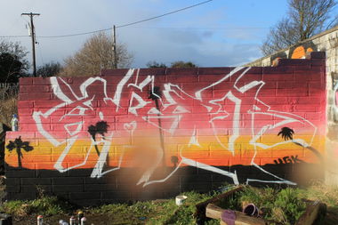 Graffiti Wall - Photo by GODSER - godser, piece, 2014 (2014)