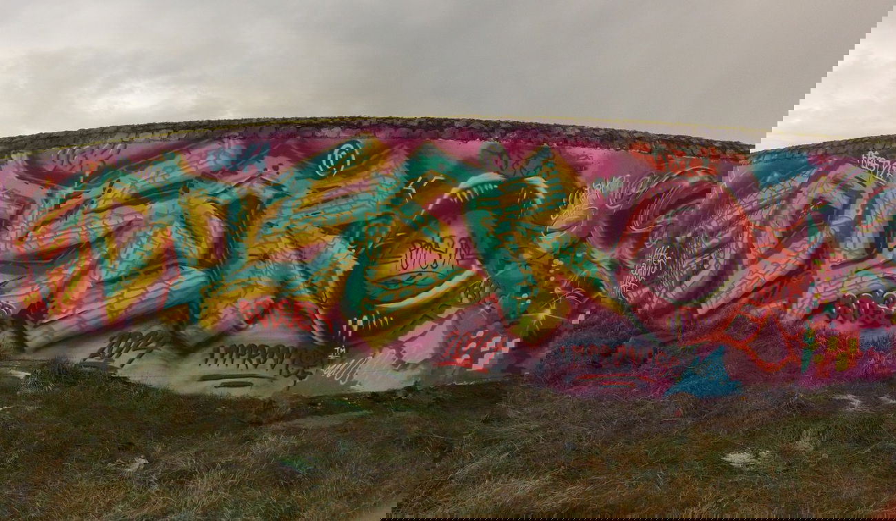 Graffiti Wall - Photo by GODSER - godser, piece, ugk (2014)