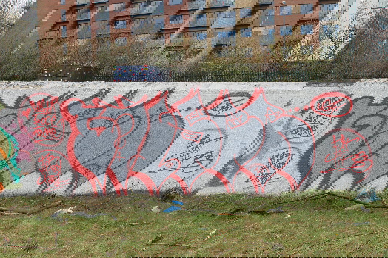 Graffiti Bombing - Photo by GODSER