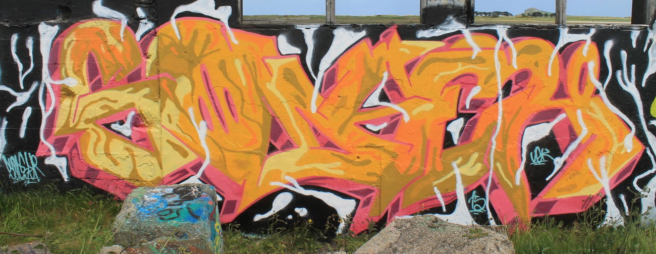 Graffiti Wall - Photo by GODSER - godser, ugk, piece (2015)