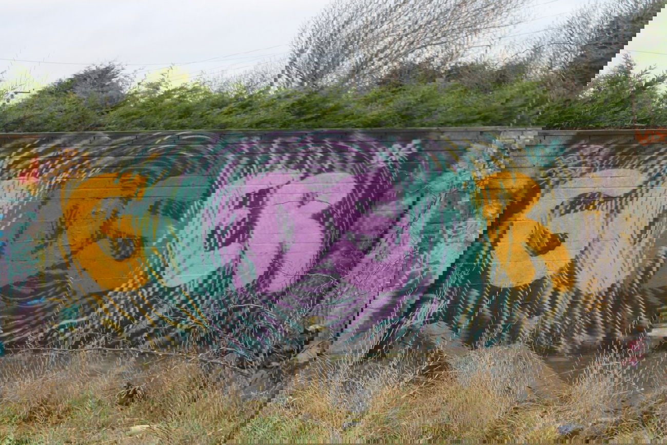 Graffiti Bombing - Photo by GODSER - godser, ugk, piece (2015)