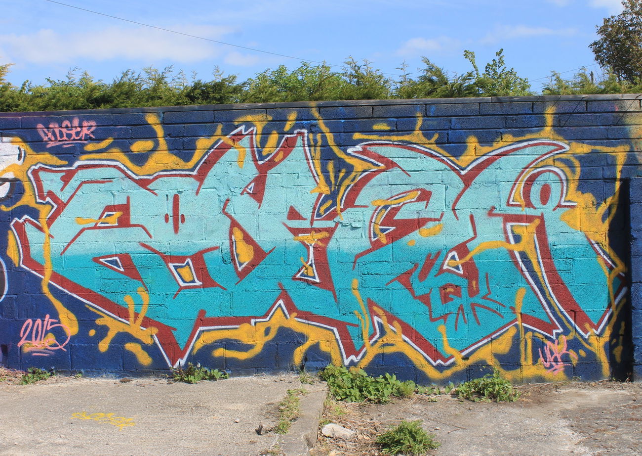 Graffiti Wall - Photo by GODSER - godser, ugk, piece
