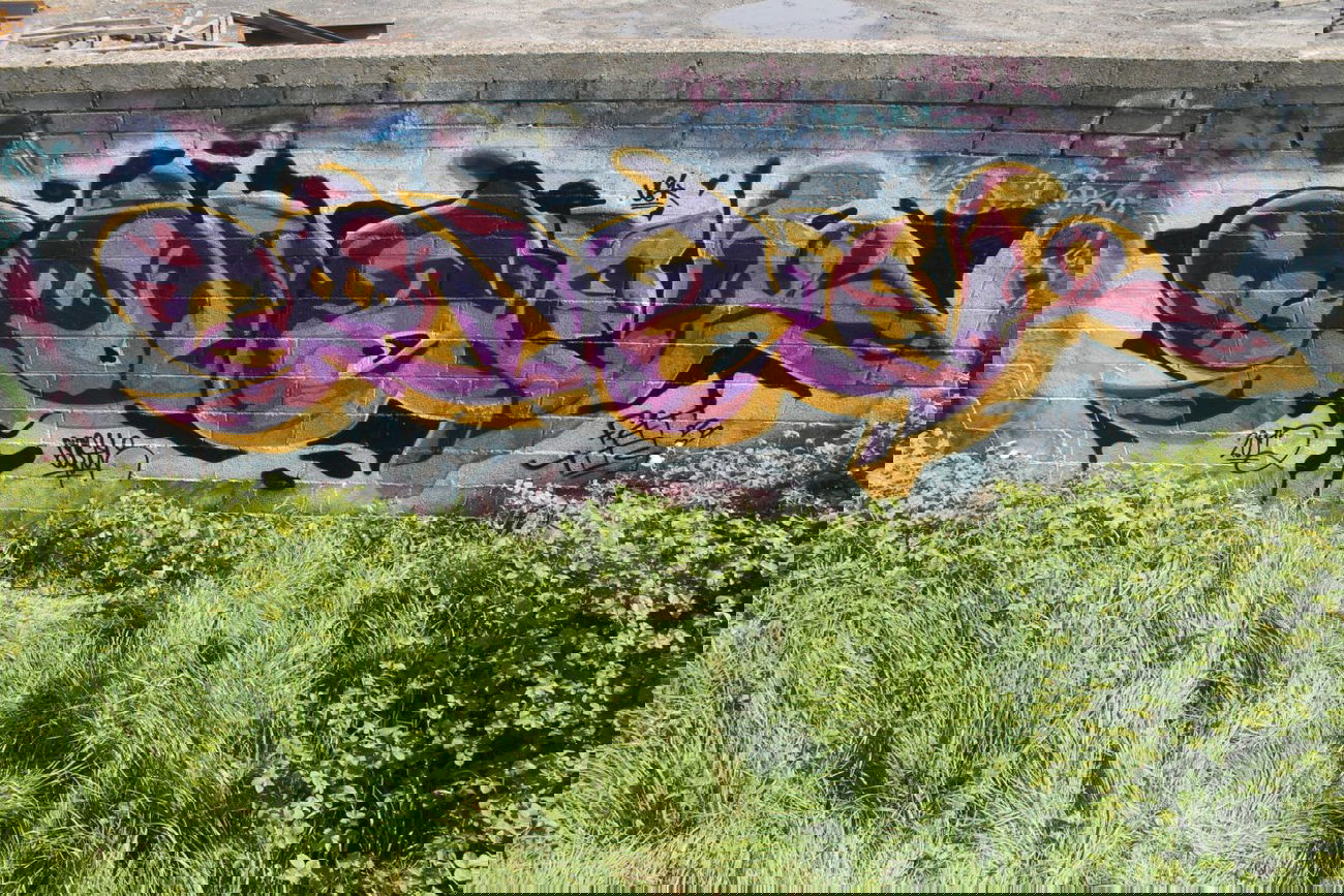 Graffiti Wall - Photo by GODSER - godser, piece, ugk (2015)