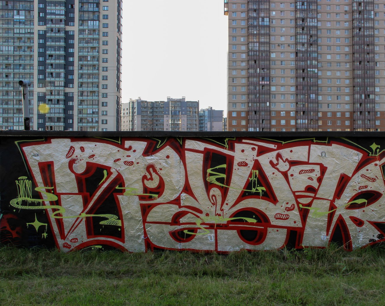 Graffiti Wall - Photo by GRAPH - spb, saint, graphiti (2015)