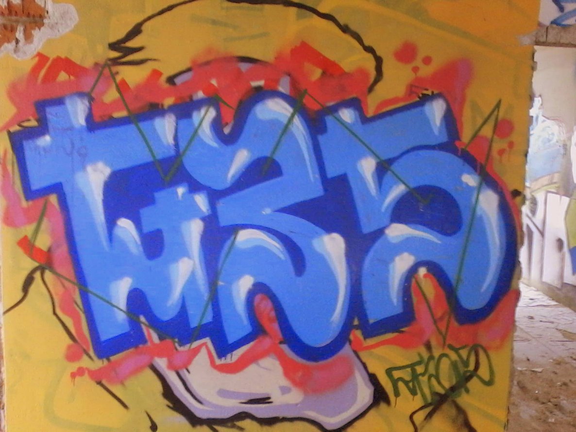 Graffiti Wall in Dehui - Photo by GROBIANS - GBS, GROBIANS (2014)