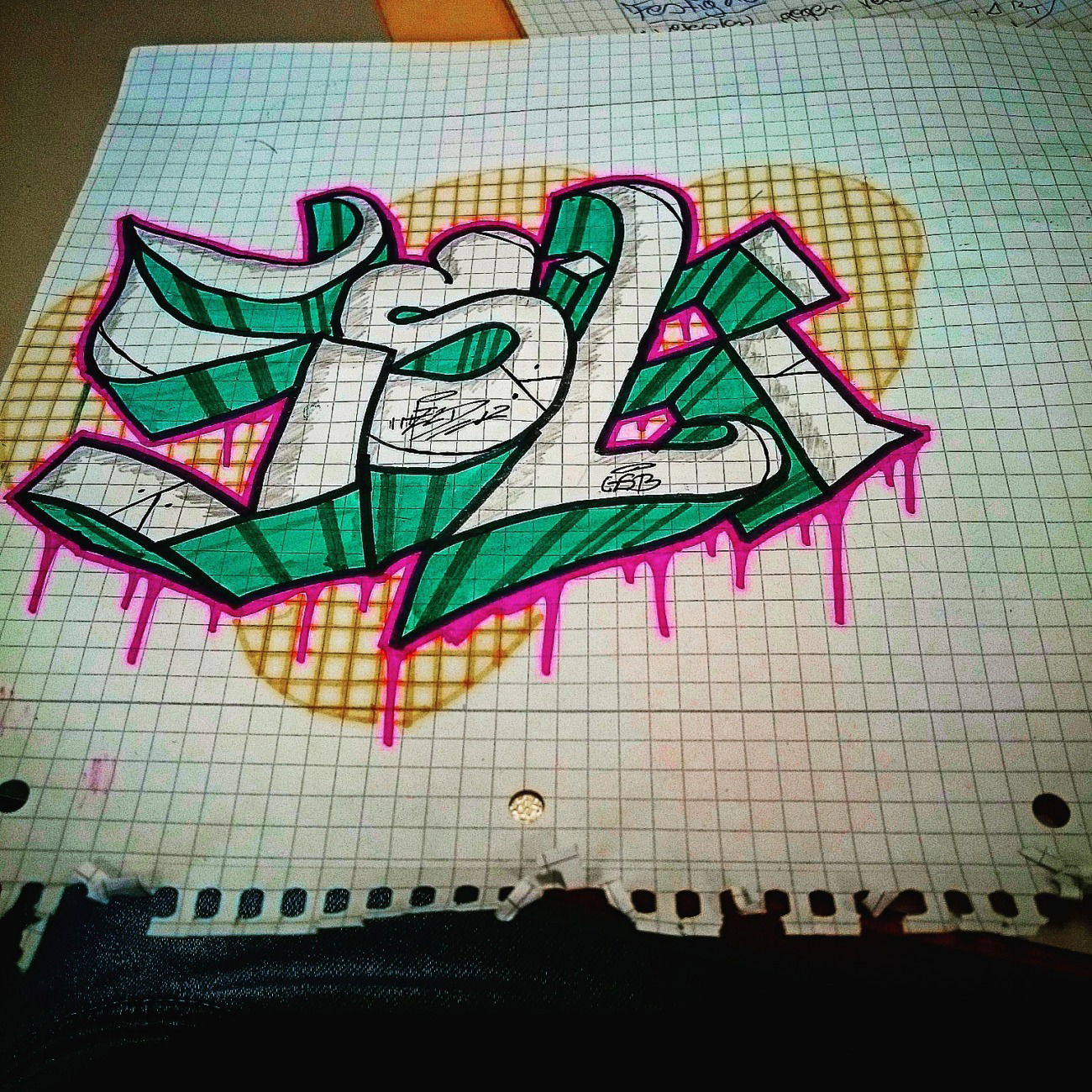 Graffiti Sketch - Photo by GSBCrew - held, gsb