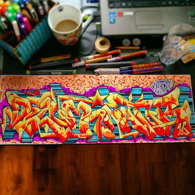 Graffiti Sketch - Photo by GSBCrew - choah, gsb