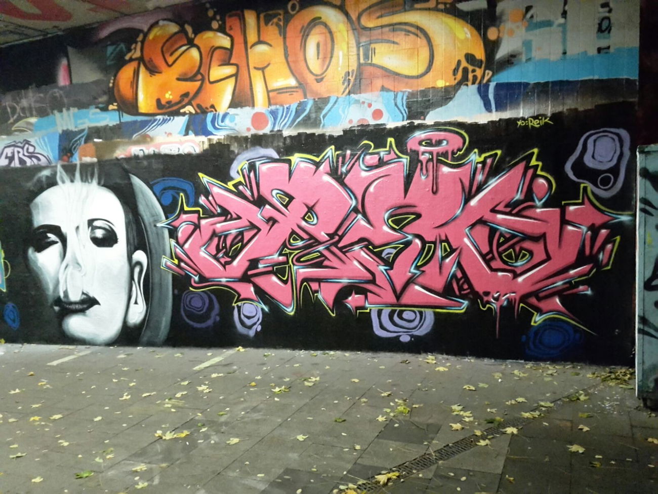 Graffiti Wall - Photo by GSBCrew - Oreo, gsb