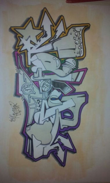 Graffiti Sketch - Photo by GSBCrew - Pakur, gsb