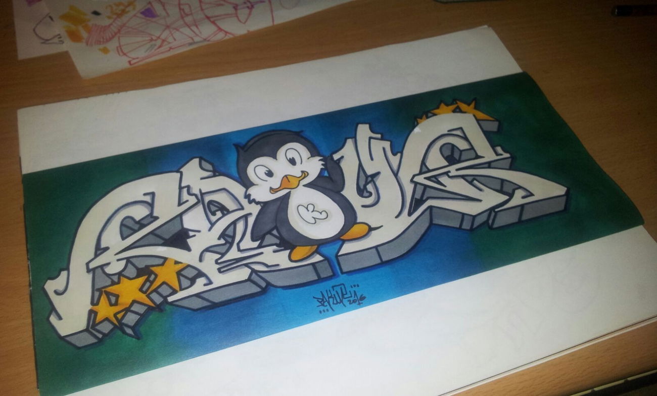 Graffiti Sketch - Photo by GSBCrew - Pakur, gsb