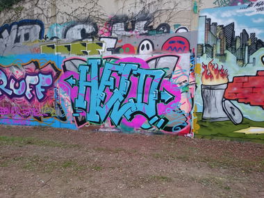 Graffiti Wall in Darmstadt - Photo by GSBCrew - Held, gsb