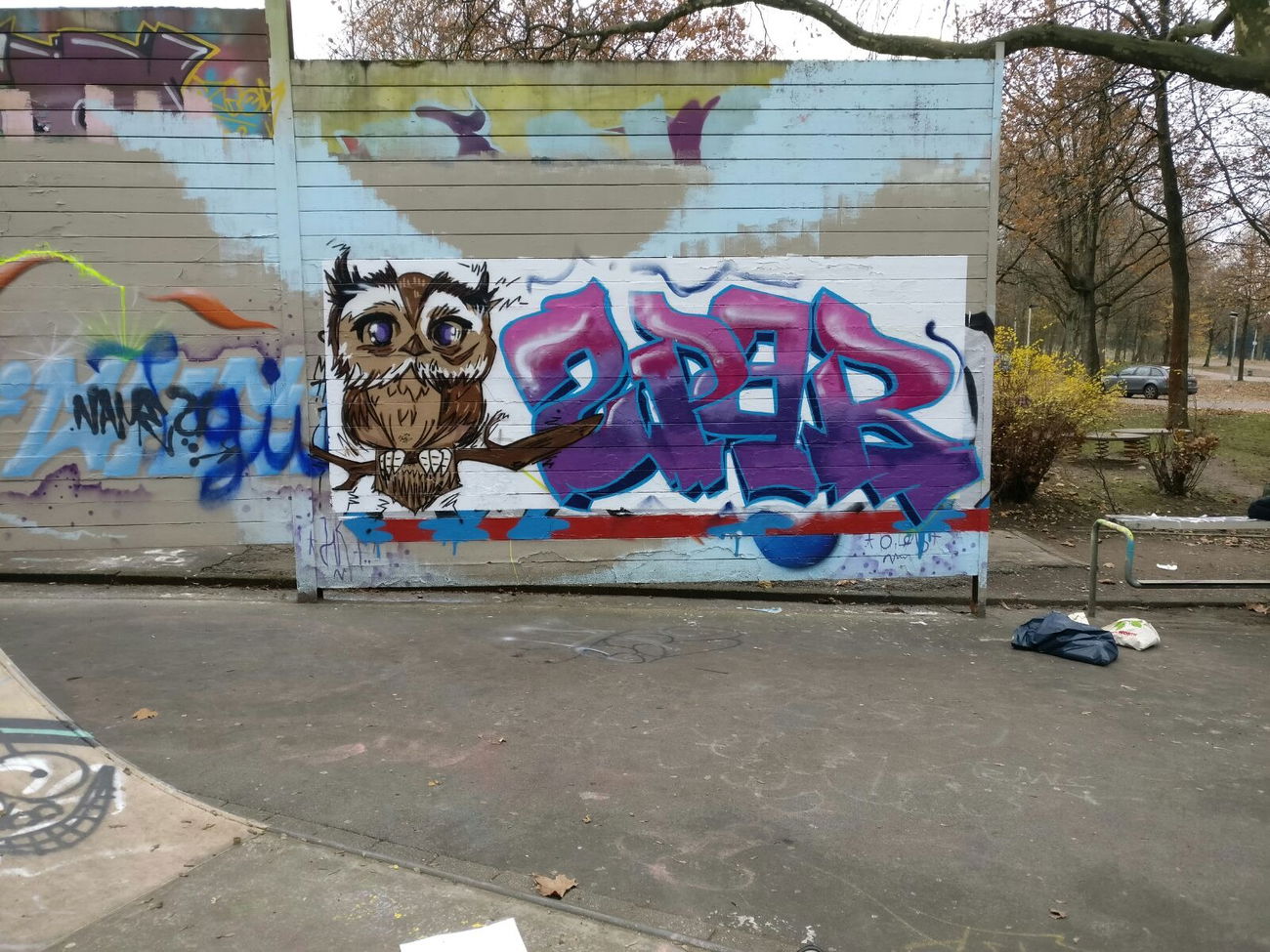 Graffiti Wall - Photo by GSBCrew - spar, gsb