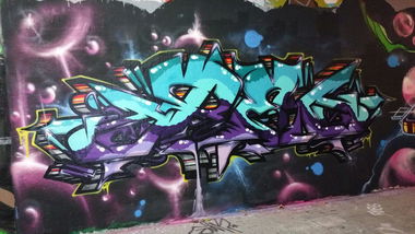Graffiti Wall - Photo by GSBCrew - oreo, gsb