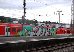 Graffiti Train - Photo by GUETERSLOW - ains (2018)