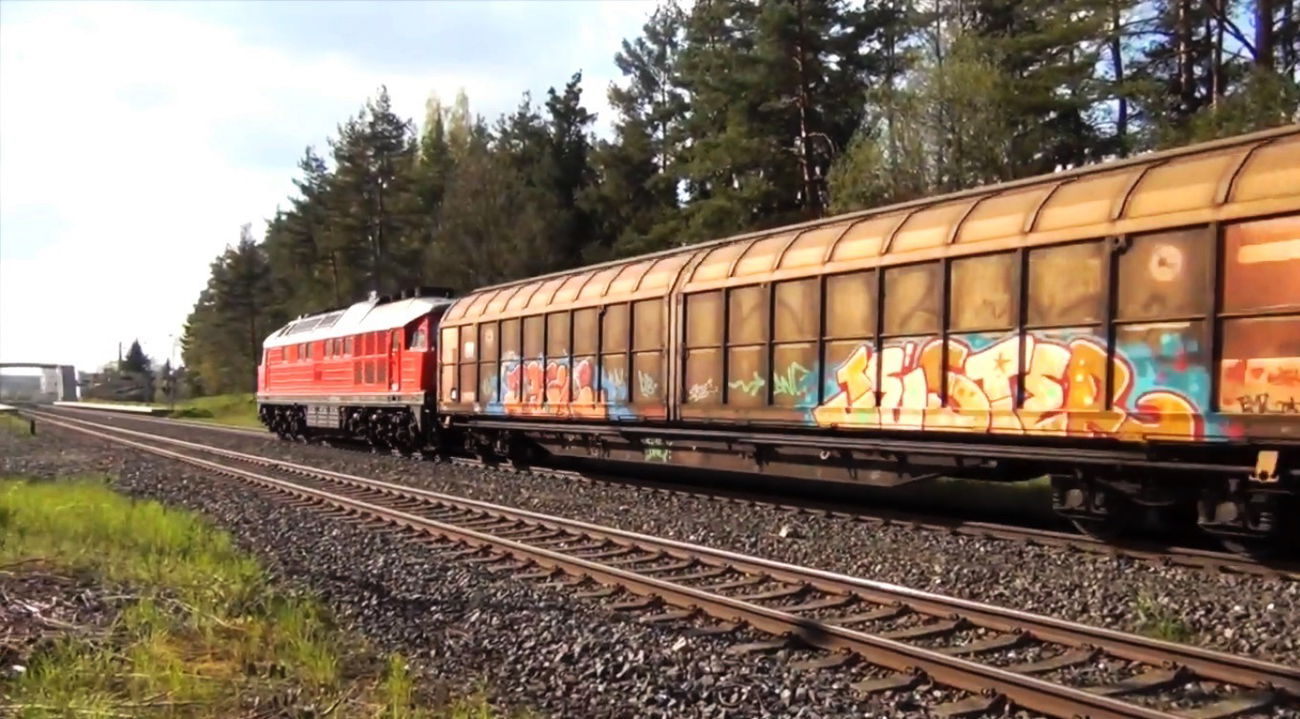 Graffiti Train - Photo by GUETERSLOW - jester