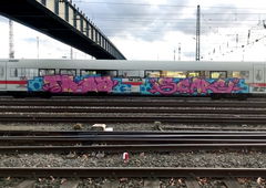 Graffiti Train - Photo by GUETERSLOW (2018)