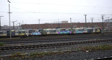 Graffiti Train - Photo by GUETERSLOW (2019)