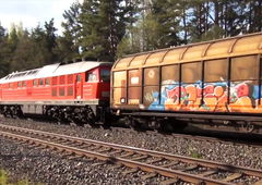 Graffiti Train - Photo by GUETERSLOW