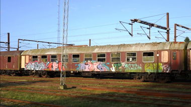 Graffiti Train - Photo by GUETERSLOW
