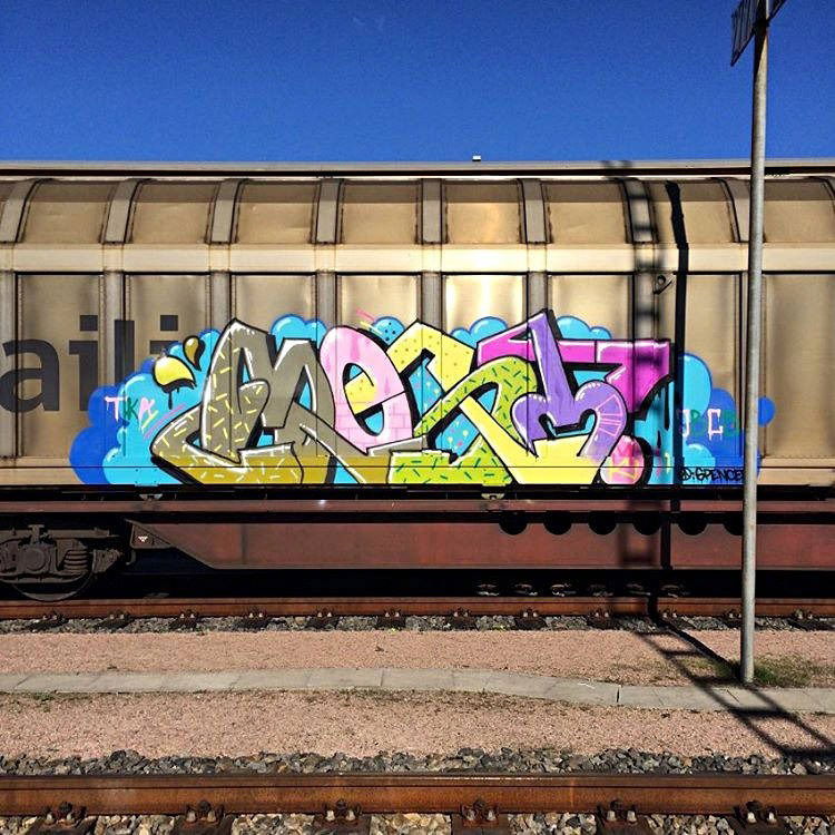 Graffiti Train - Photo by GUETERSLOW - jbcb (2016)