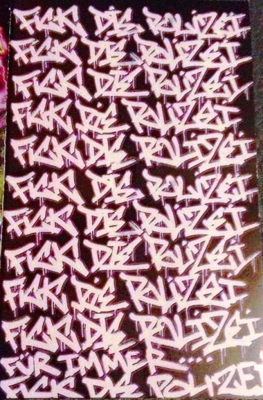 Graffiti Artwork - Photo by GUETERSLOW - acab