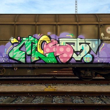 Graffiti Train - Photo by GUETERSLOW - jbcb (2016)