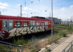 Graffiti Train - Photo by GUETERSLOW (2019)