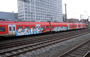 Graffiti Train - Photo by GUETERSLOW (2019)