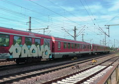 Graffiti Train - Photo by GUETERSLOW