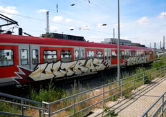 Graffiti Train - Photo by GUETERSLOW (2019)