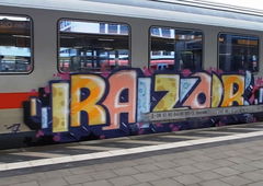 Graffiti Train - Photo by GUETERSLOW - razor