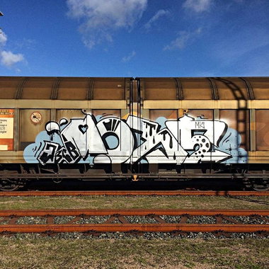 Graffiti Train - Photo by GUETERSLOW - jbcb (2016)