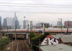 Graffiti Train - Photo by GUETERSLOW