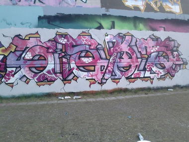 Graffiti Wall - Photo by GZKS (2014)