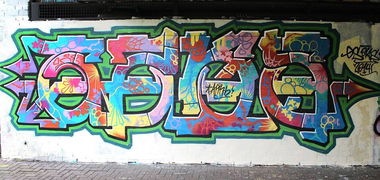 Graffiti Wall - Photo by GZKS (2014)