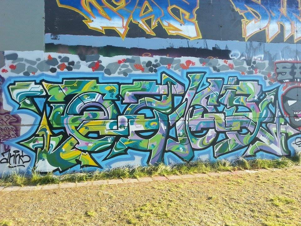 Graffiti Wall - Photo by GZKS (2014)