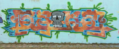 Graffiti Wall - Photo by GZKS (2014)