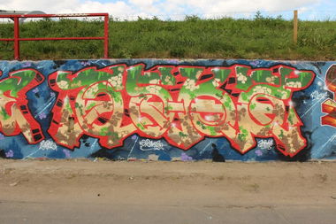 Graffiti Wall - Photo by GZKS (2014)