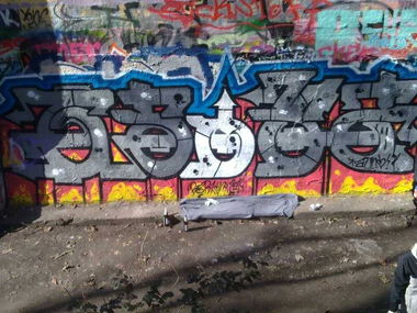 Graffiti Wall - Photo by GZKS (2014)