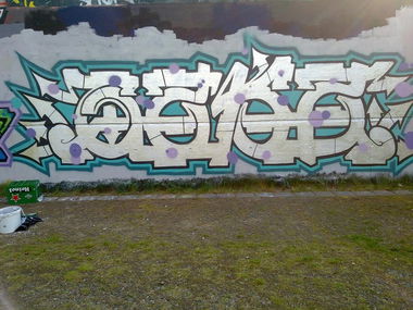 Graffiti Wall - Photo by GZKS (2014)