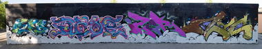 Graffiti Wall - Photo by GZKS - SFB, GZKS, ICER (2014)