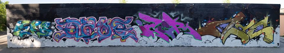 Graffiti Wall - Photo by GZKS - SFB, GZKS, ICER (2014)